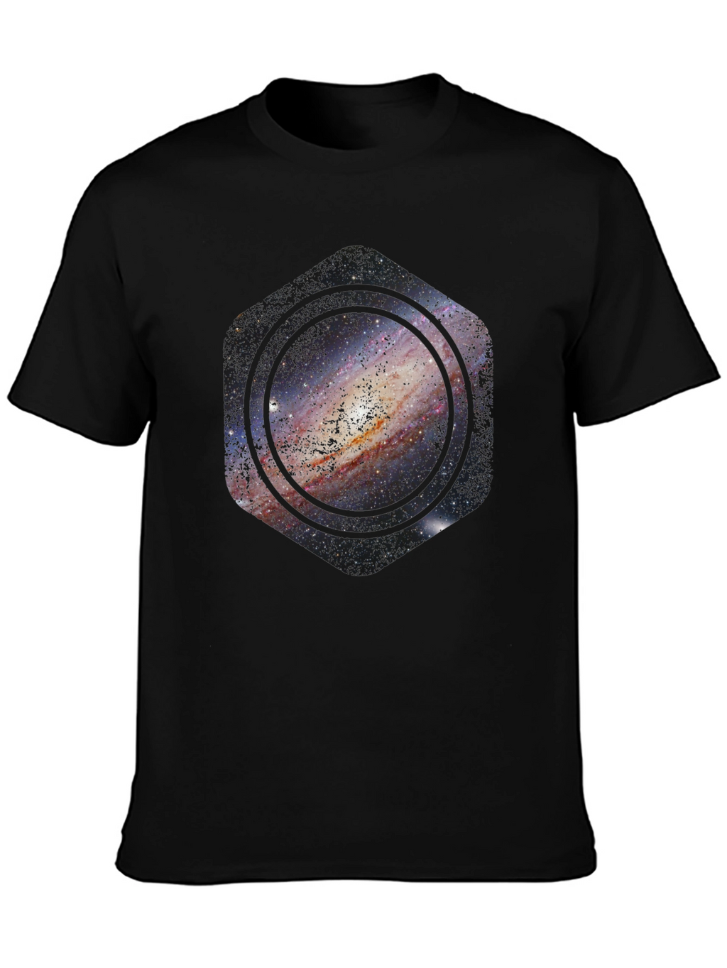Galaxy Hex T-Shirt - Cosmic Style