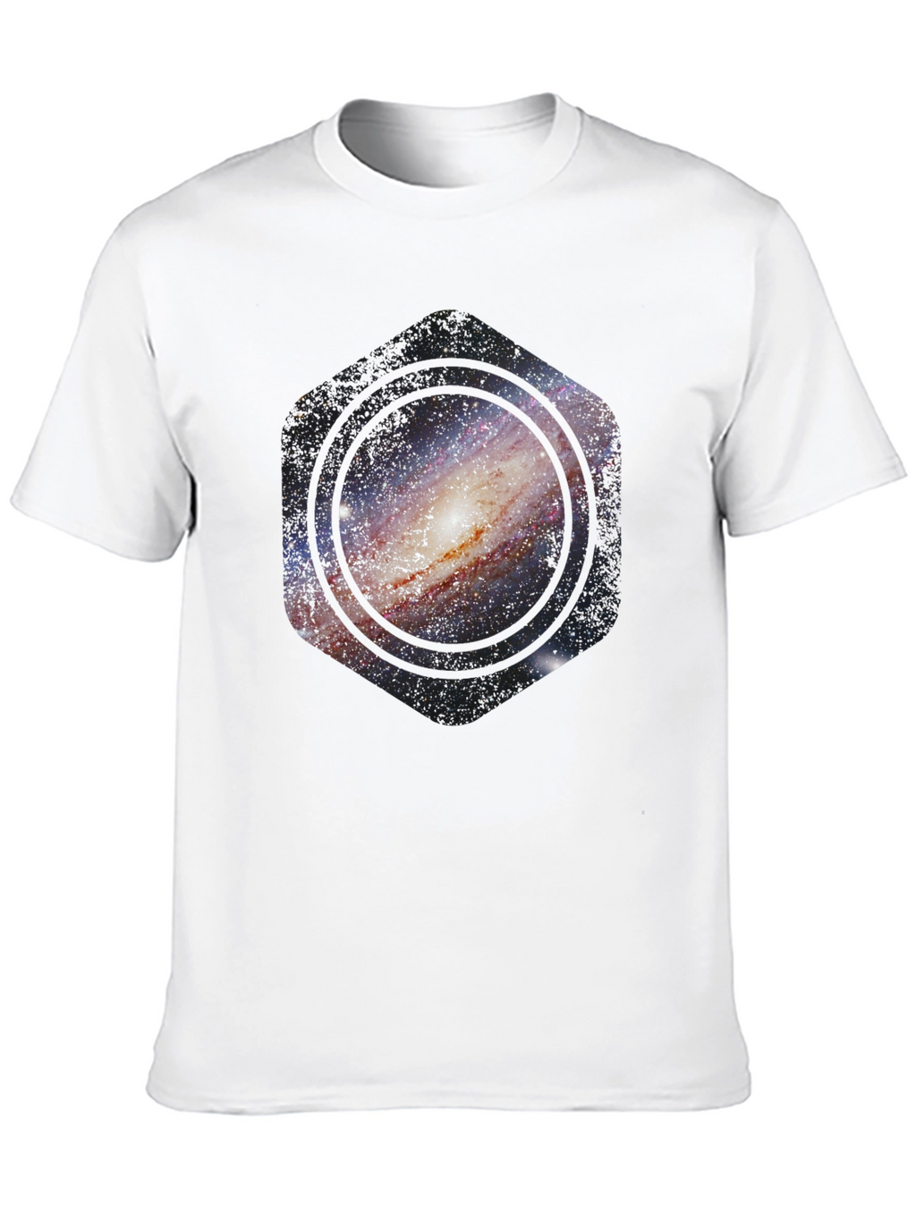Galaxy Hex T-Shirt - Cosmic Style