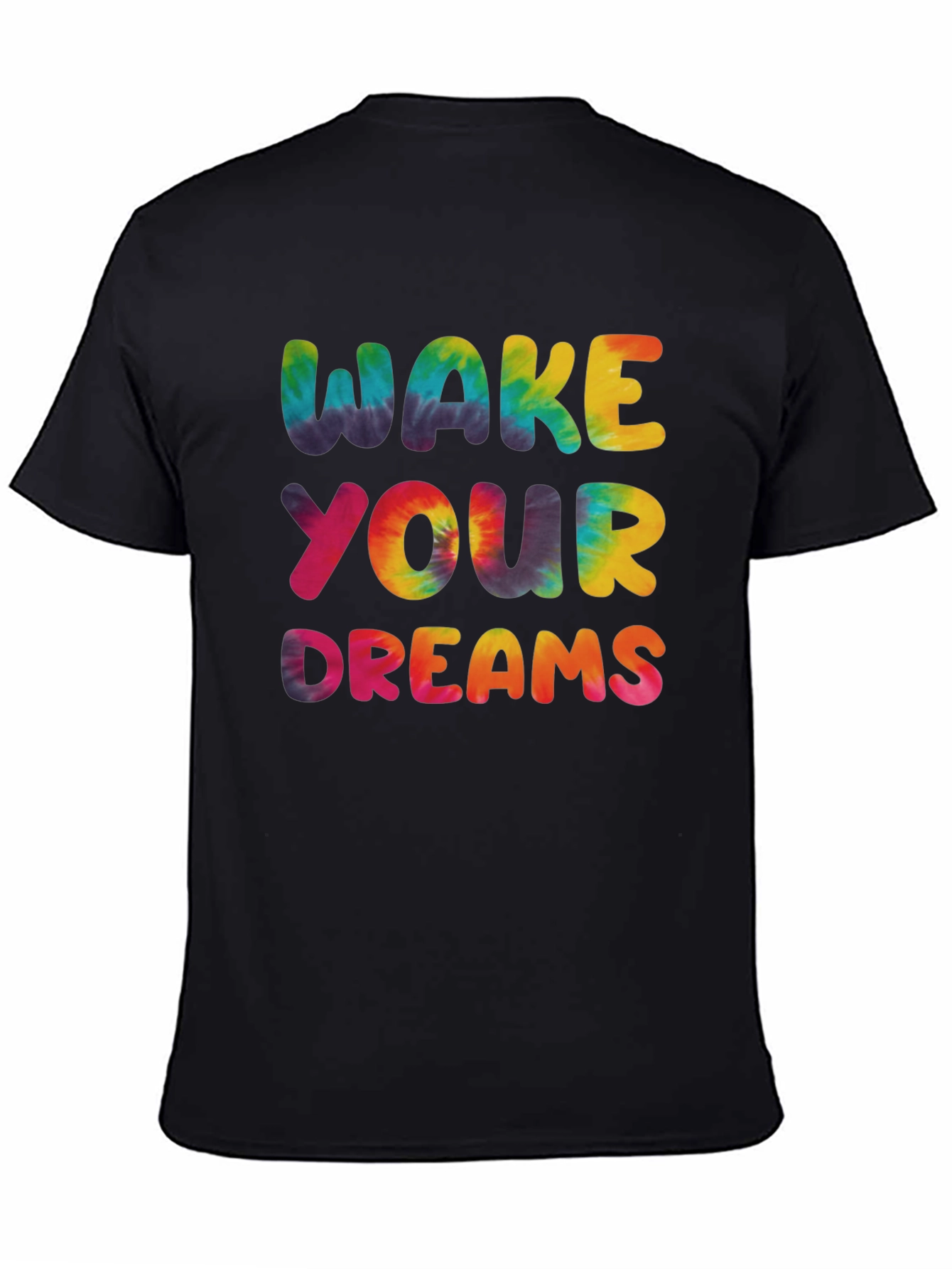 Wake Your Dreams Tie-Dye Graphic Tee