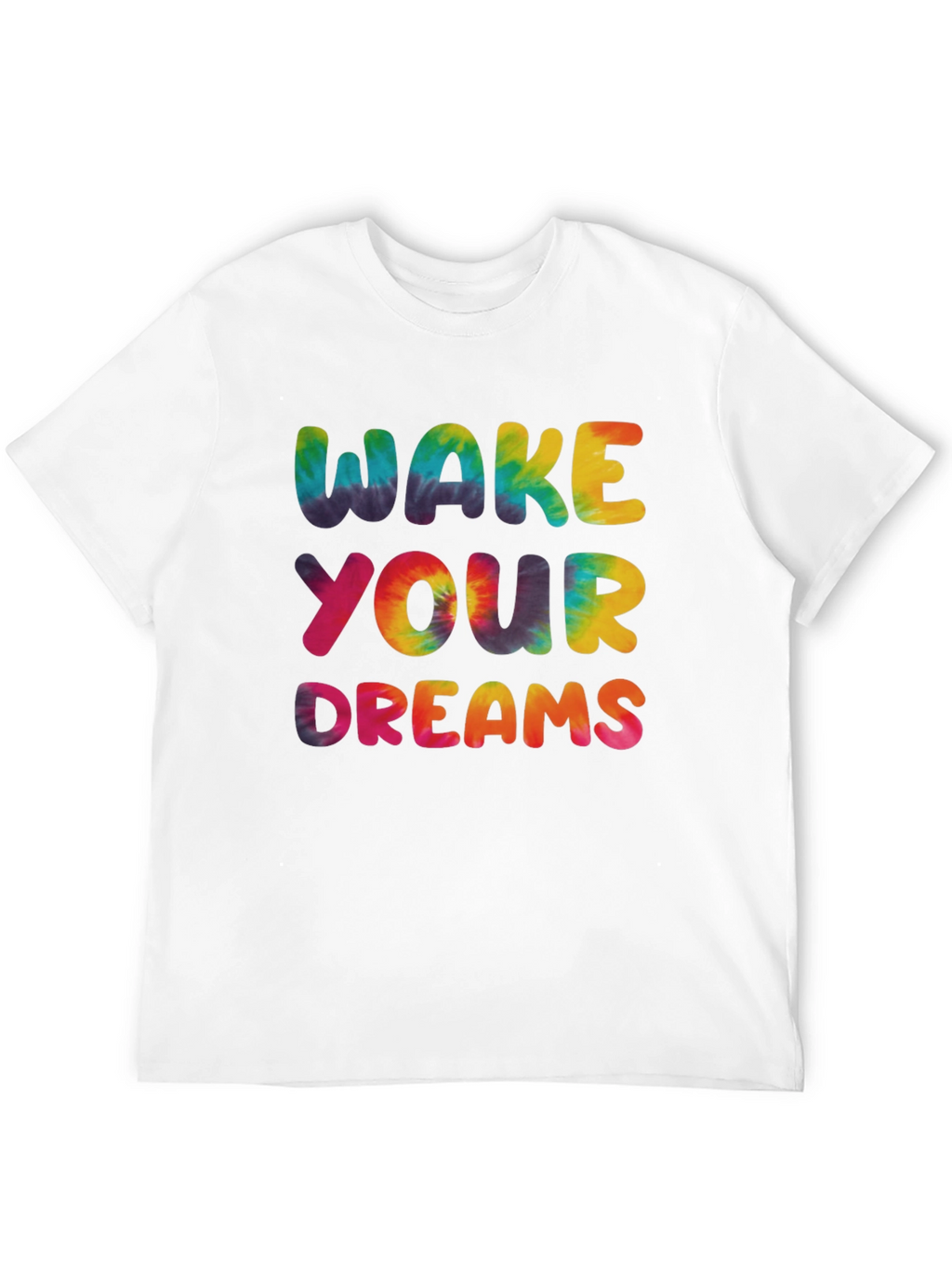Wake Your Dreams Tie-Dye Graphic Tee