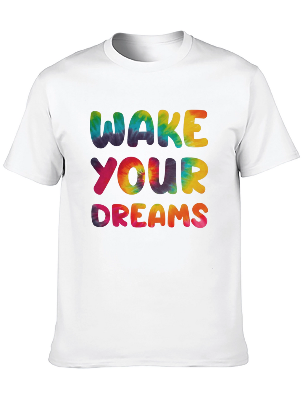 Wake Your Dreams Tie-Dye Graphic Tee