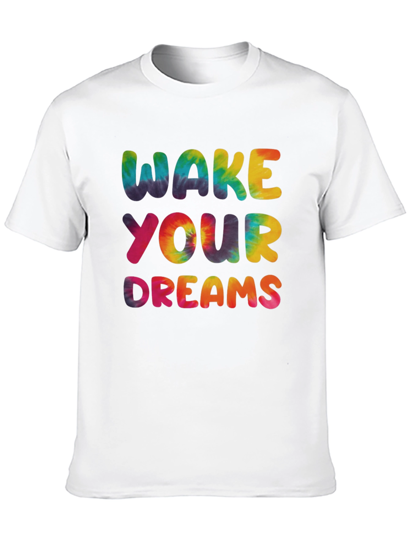 Wake Your Dreams Tie-Dye Graphic Tee