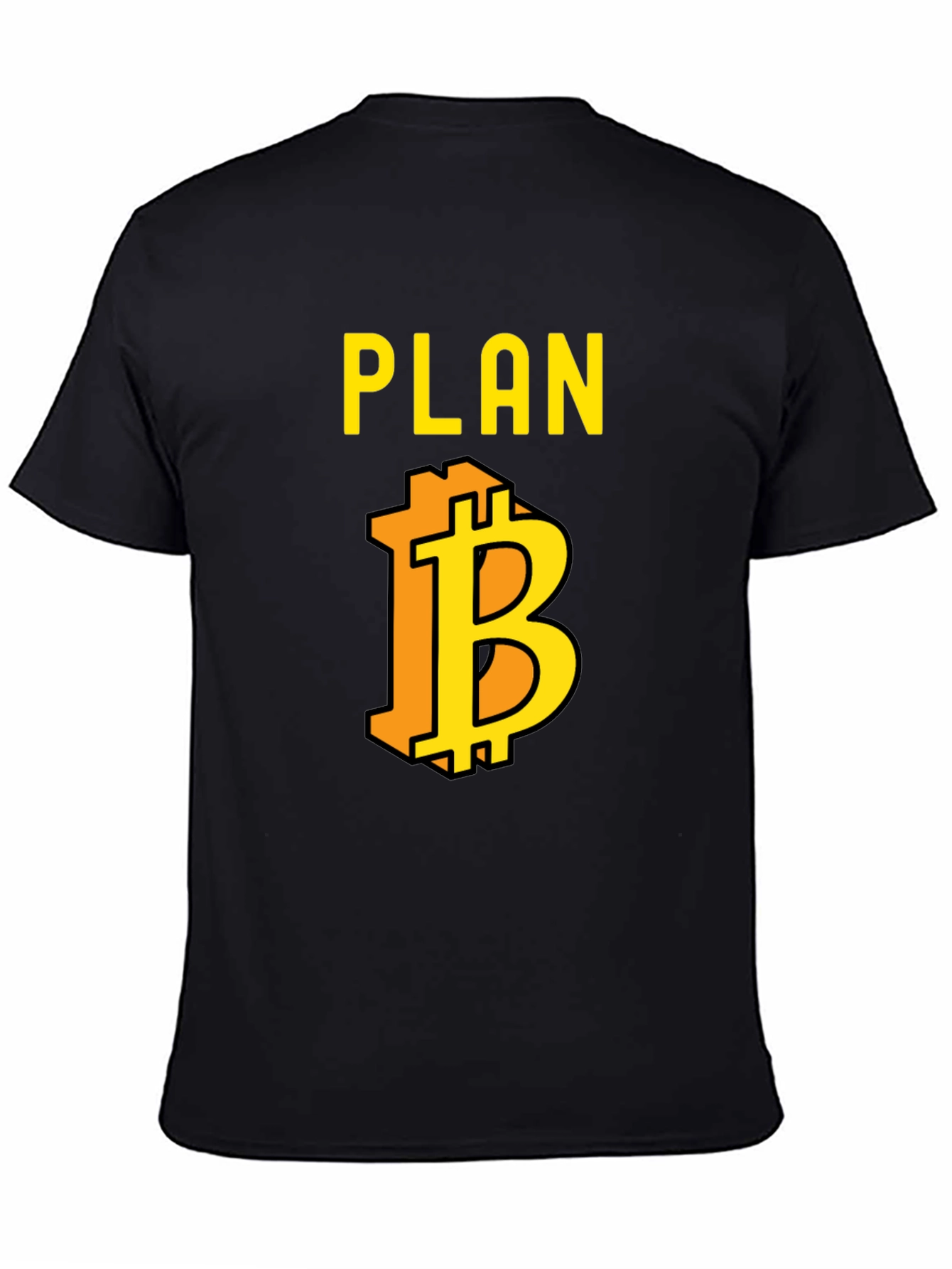 Plan B Bitcoin Crypto T-Shirt - Black