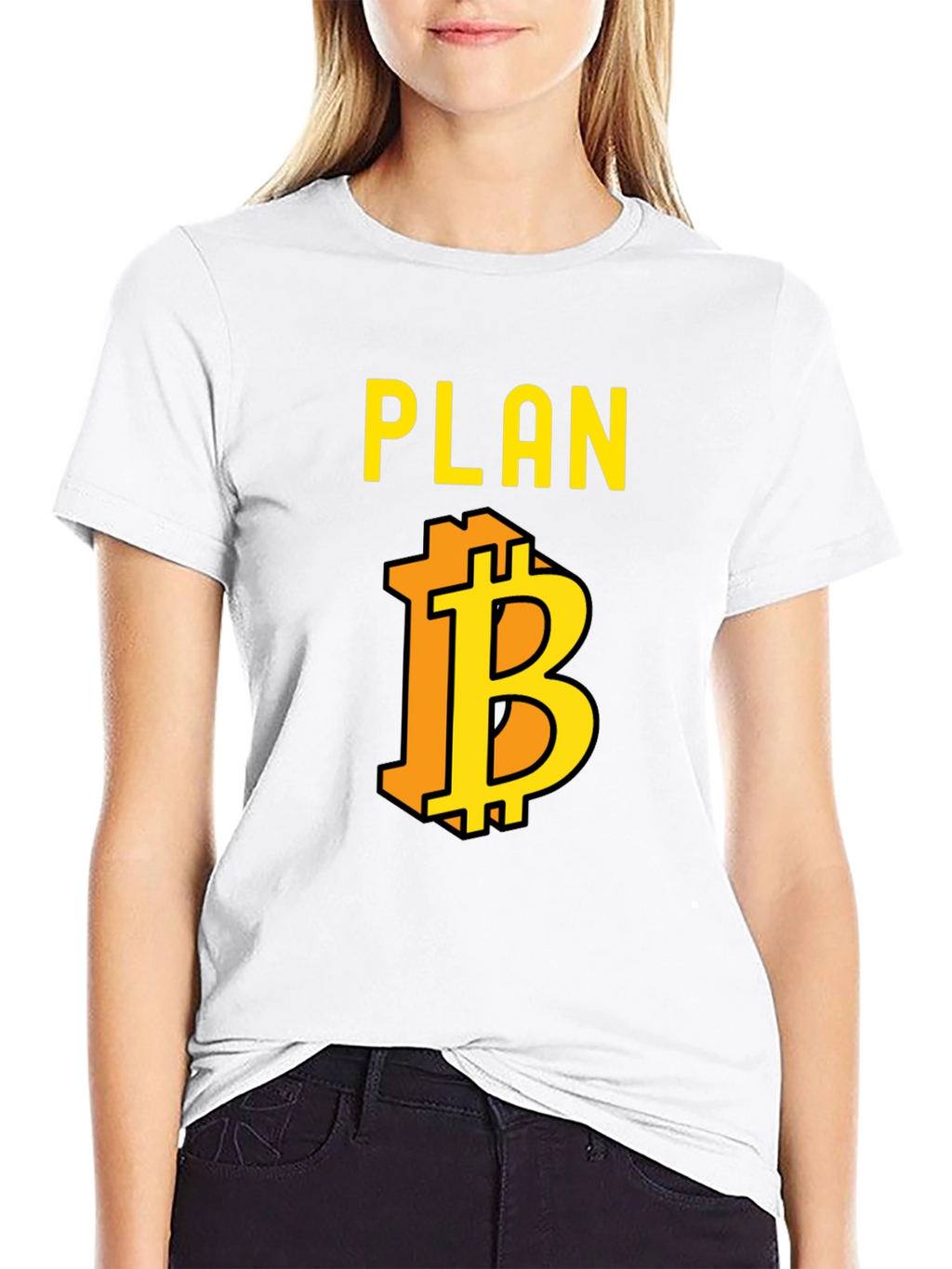 Plan B Bitcoin Crypto T-Shirt - Black