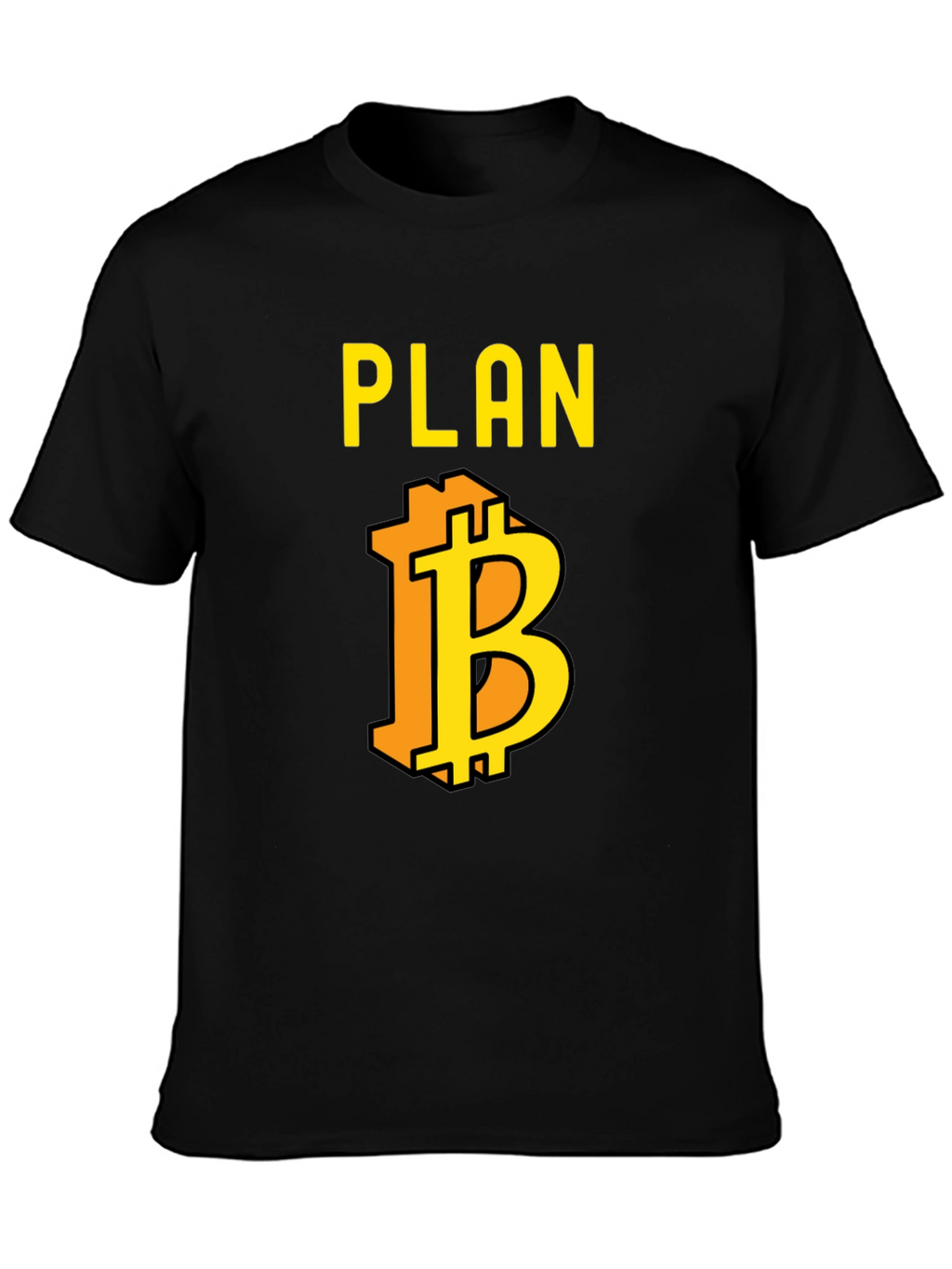 Plan B Bitcoin Crypto T-Shirt - Black