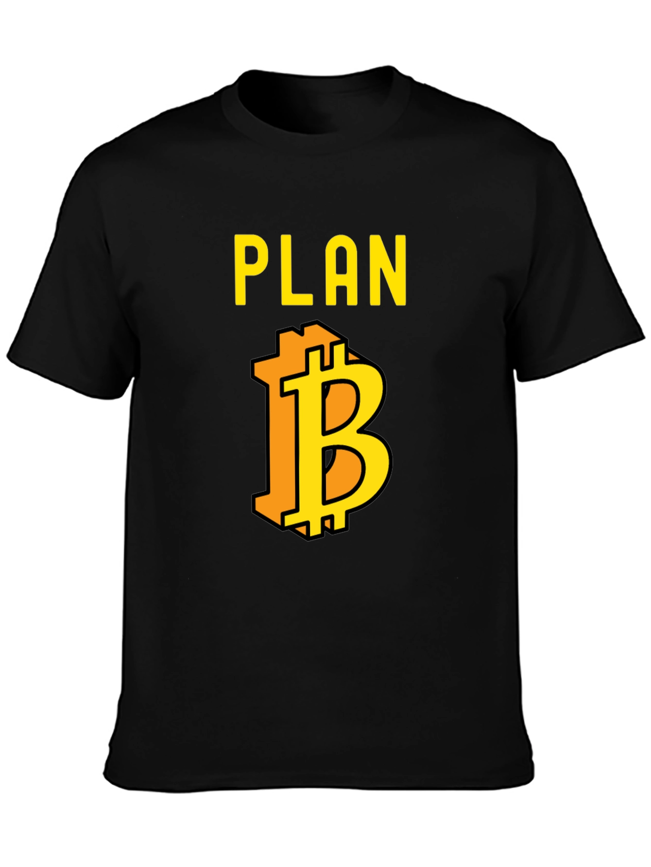 Plan B Bitcoin Crypto T-Shirt - Black