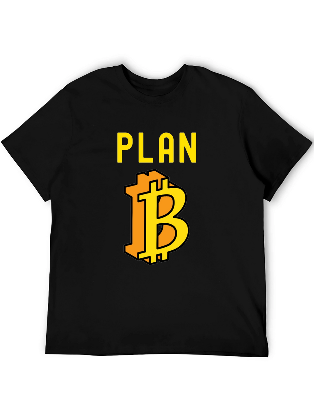 Plan B Bitcoin Crypto T-Shirt - Black