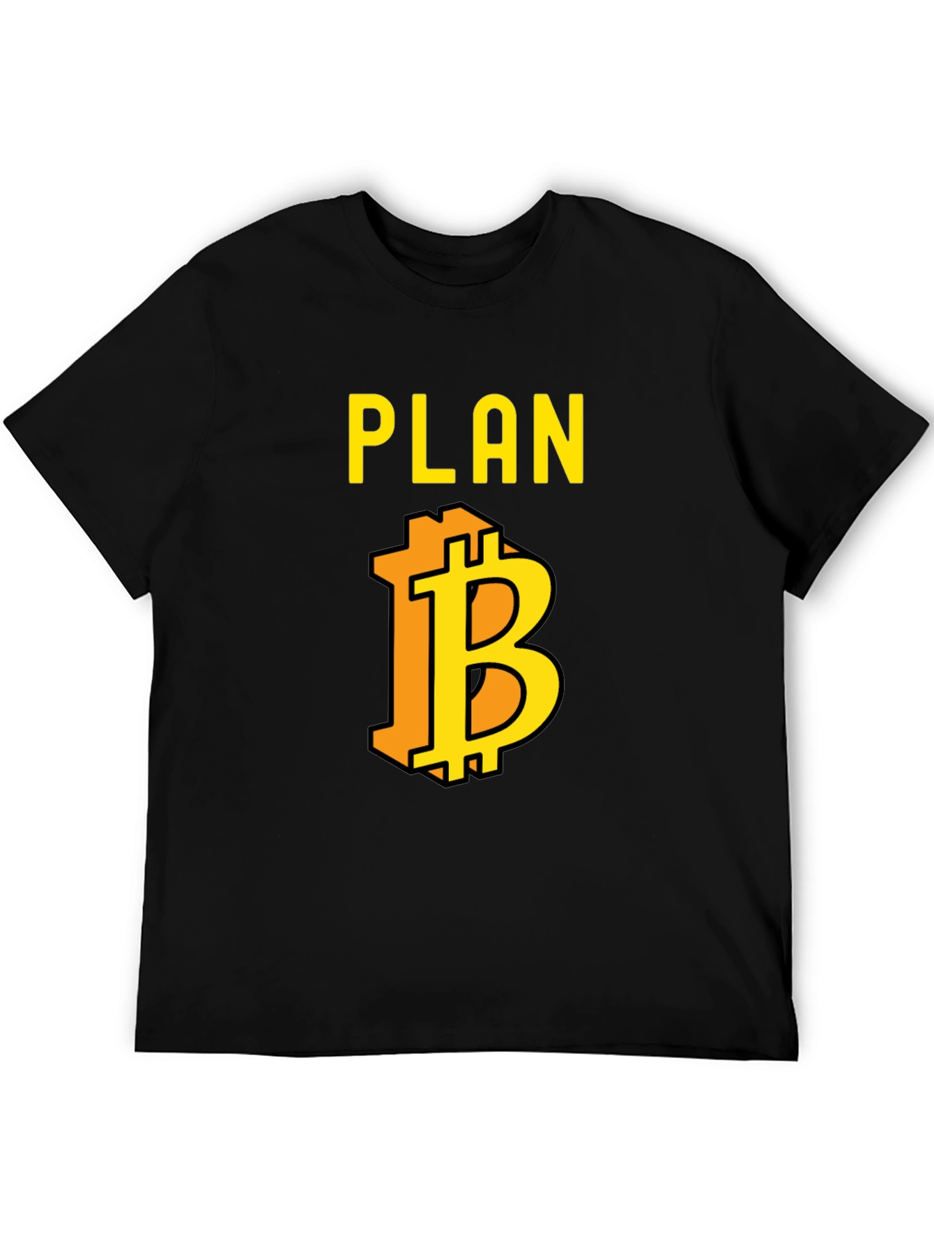 Plan B Bitcoin Crypto T-Shirt - Black