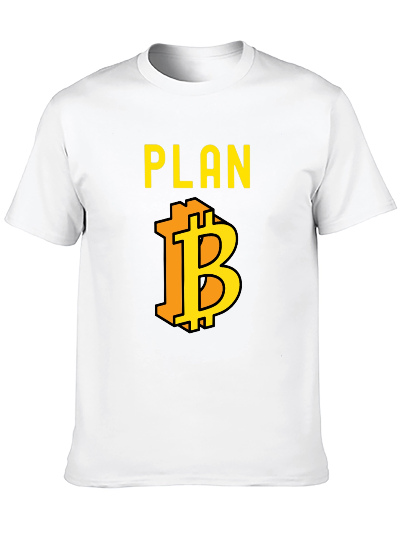Plan B Bitcoin Crypto T-Shirt - Black