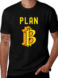 Plan B Bitcoin Crypto T-Shirt - Black