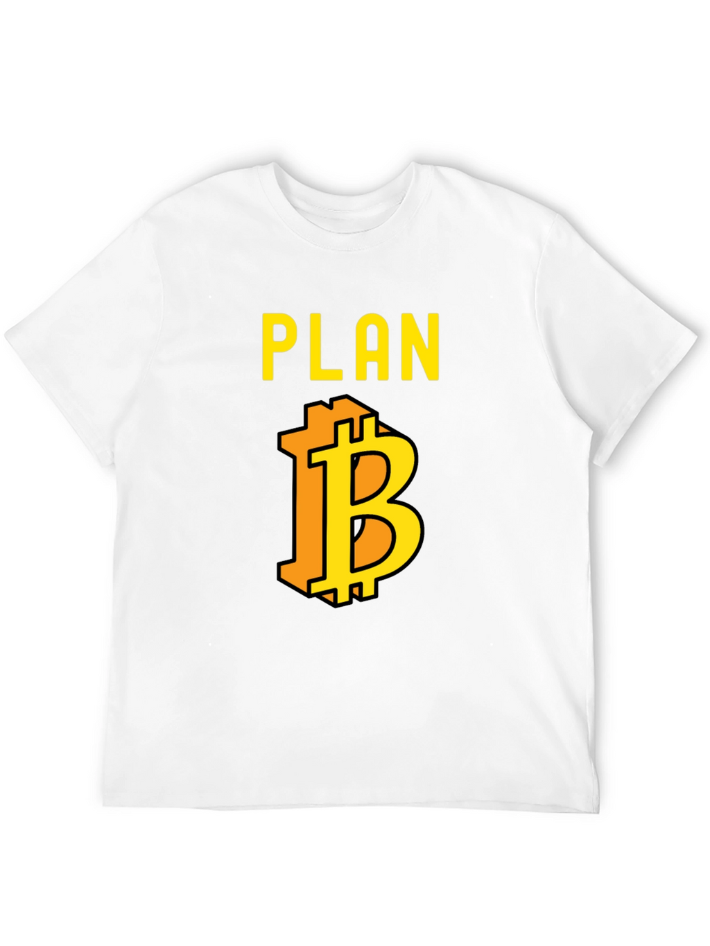 Plan B Bitcoin Crypto T-Shirt - Black