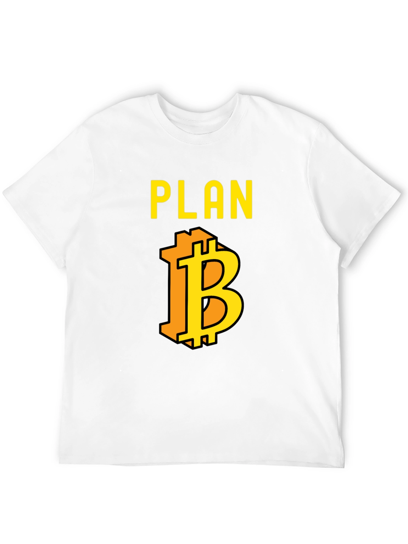 Plan B Bitcoin Crypto T-Shirt - Black