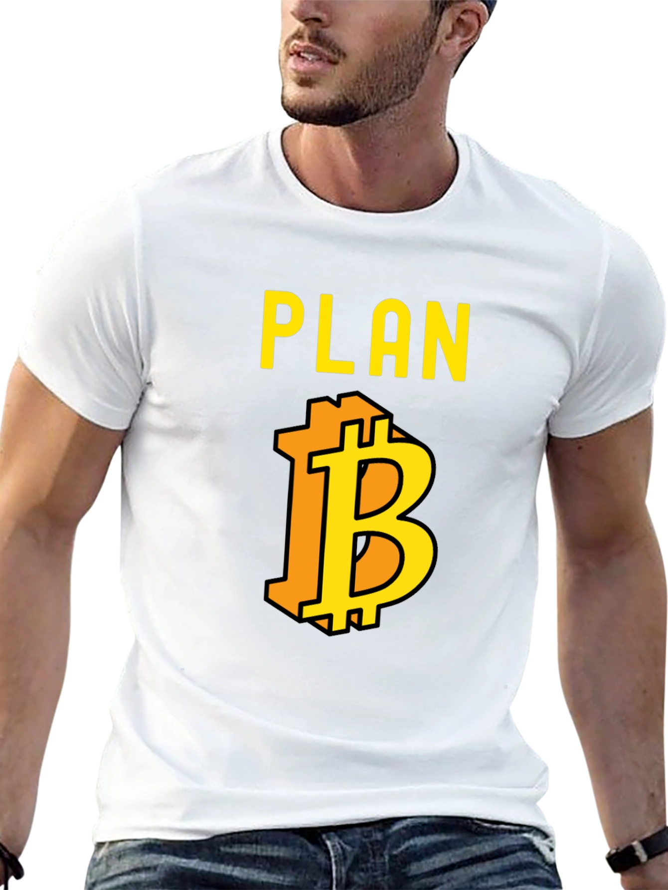 Plan B Bitcoin Crypto T-Shirt - Black