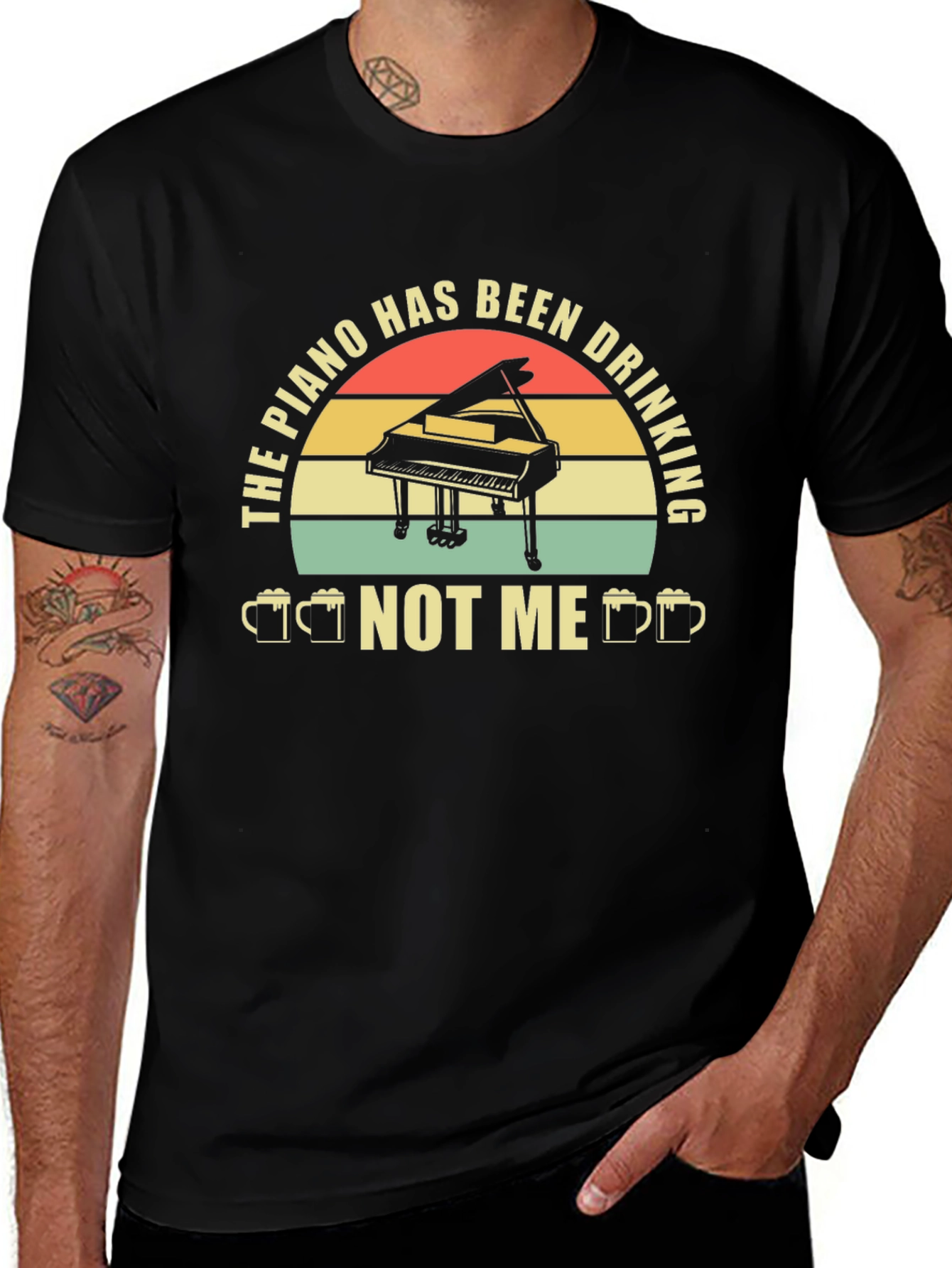 The Piano Has Been Drinking T-Shirt