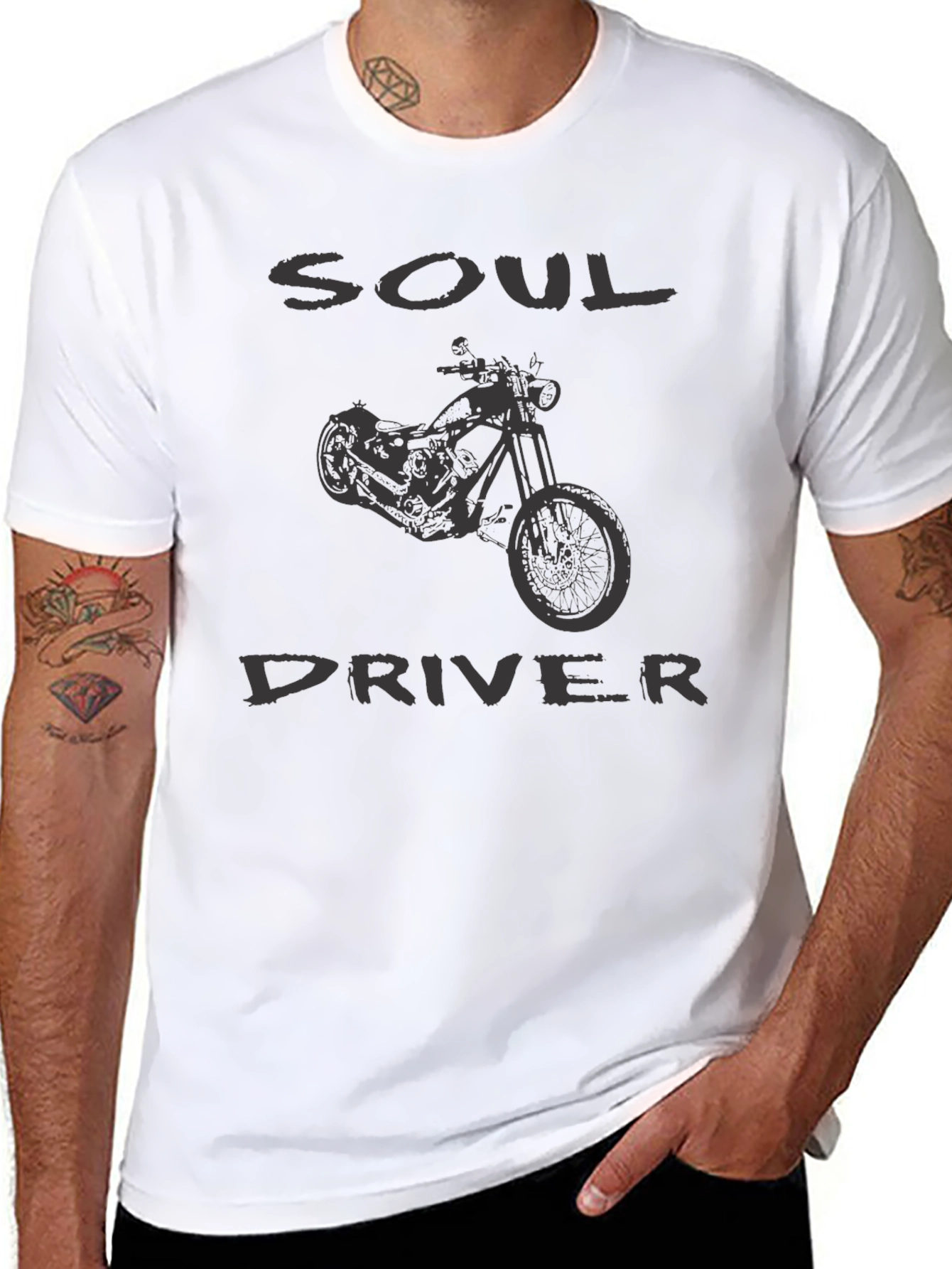 Soul Driver Motorcycle Graphic T-Shirt