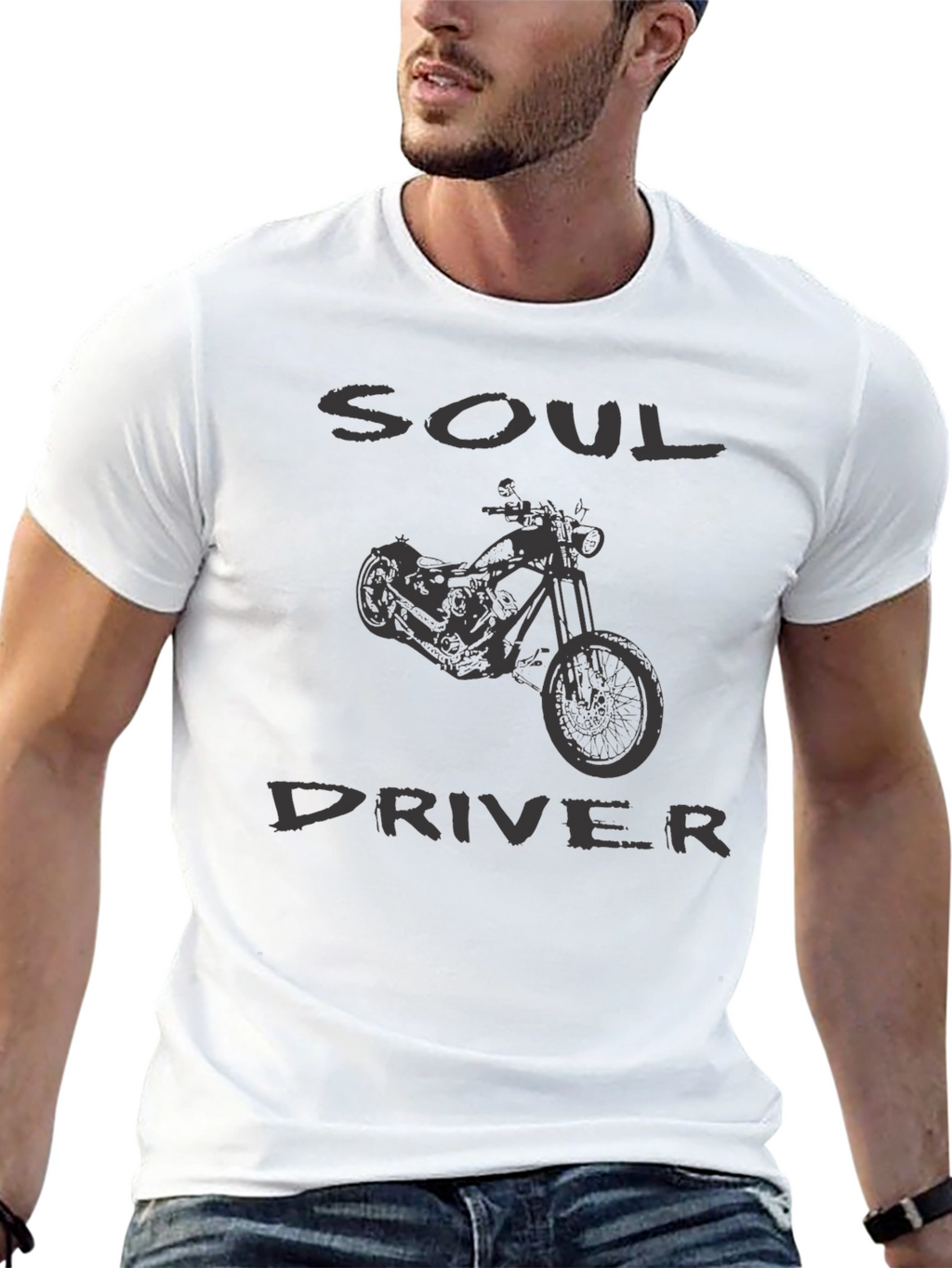 Soul Driver Motorcycle Graphic T-Shirt