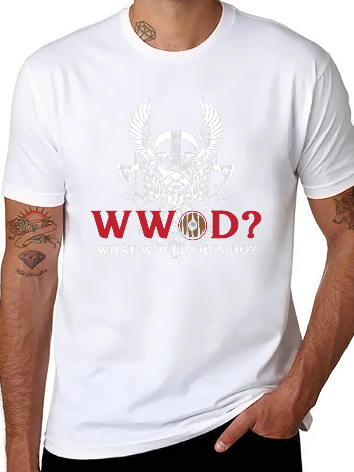 WWOD? What Would Odin Do? Viking T-Shirt