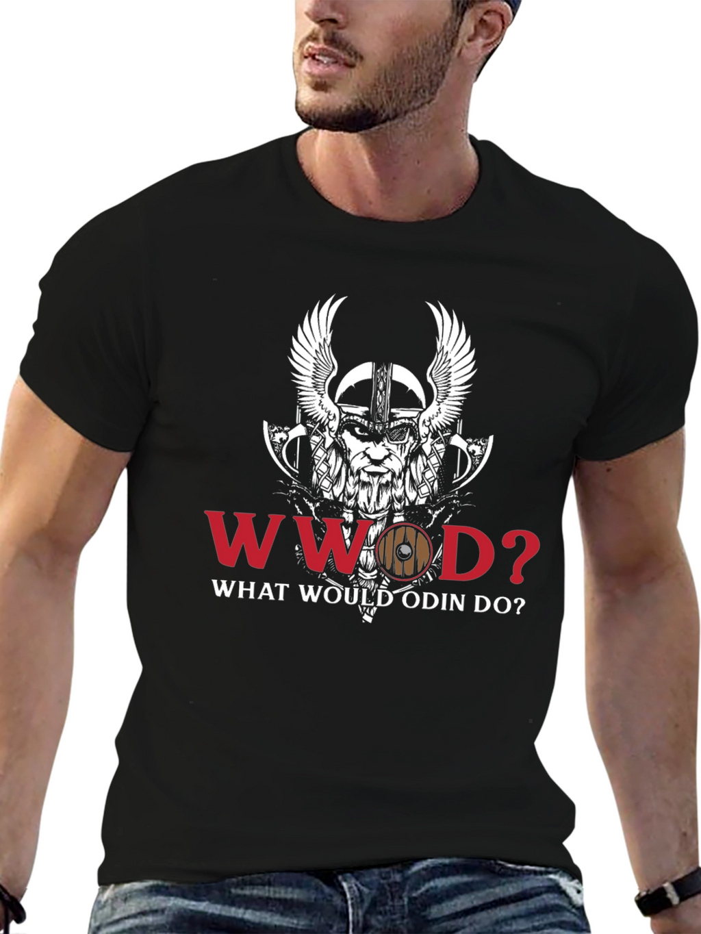 WWOD? What Would Odin Do? Viking T-Shirt