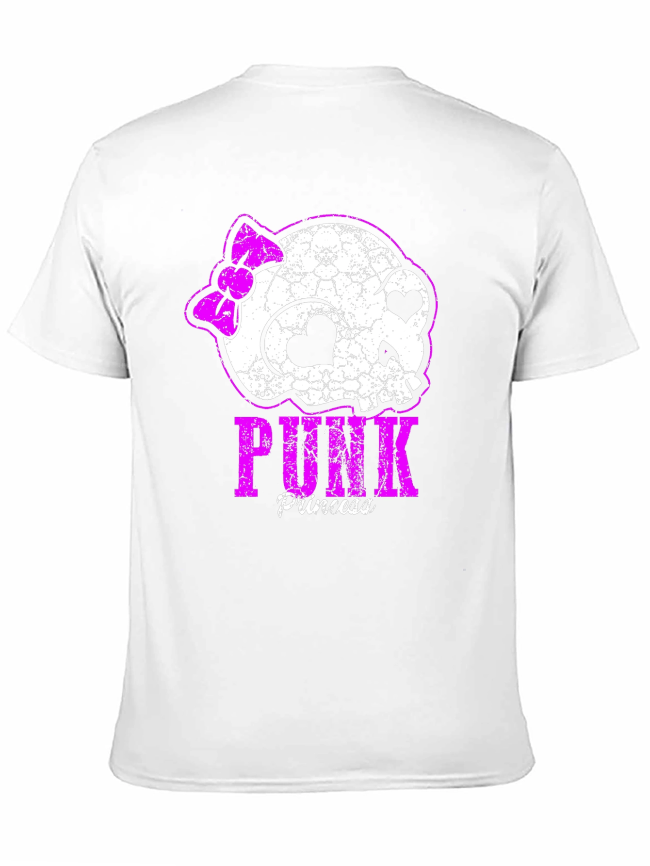 Punk Princess Skull Graphic T-Shirt