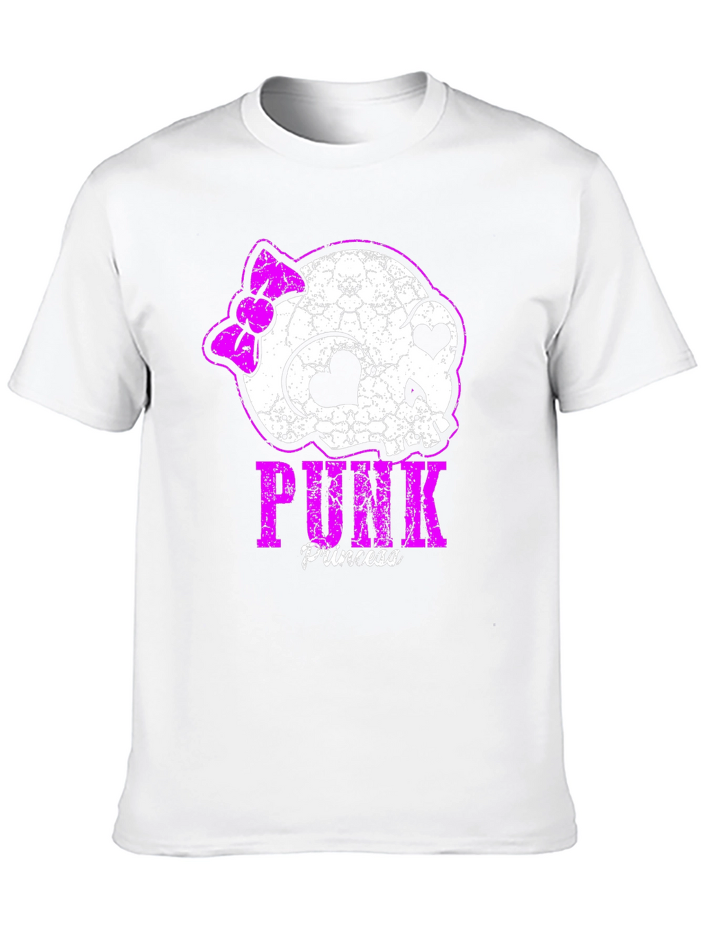 Punk Princess Skull Graphic T-Shirt