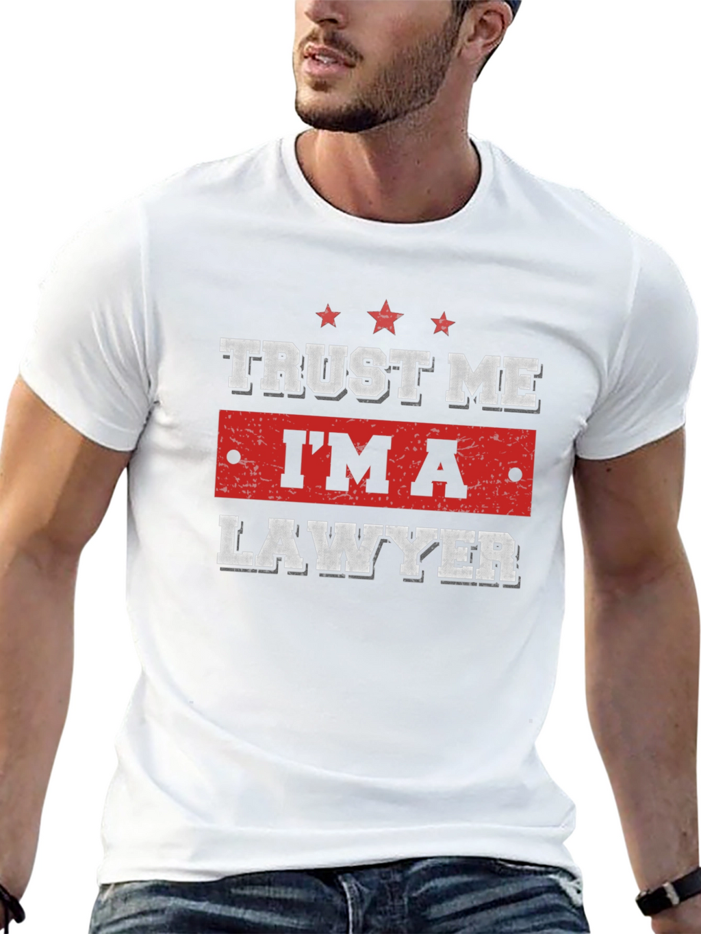 Trust Me Im A Lawyer Black T-Shirt