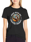 Roar With Me Coaster Therapy T-Shirt