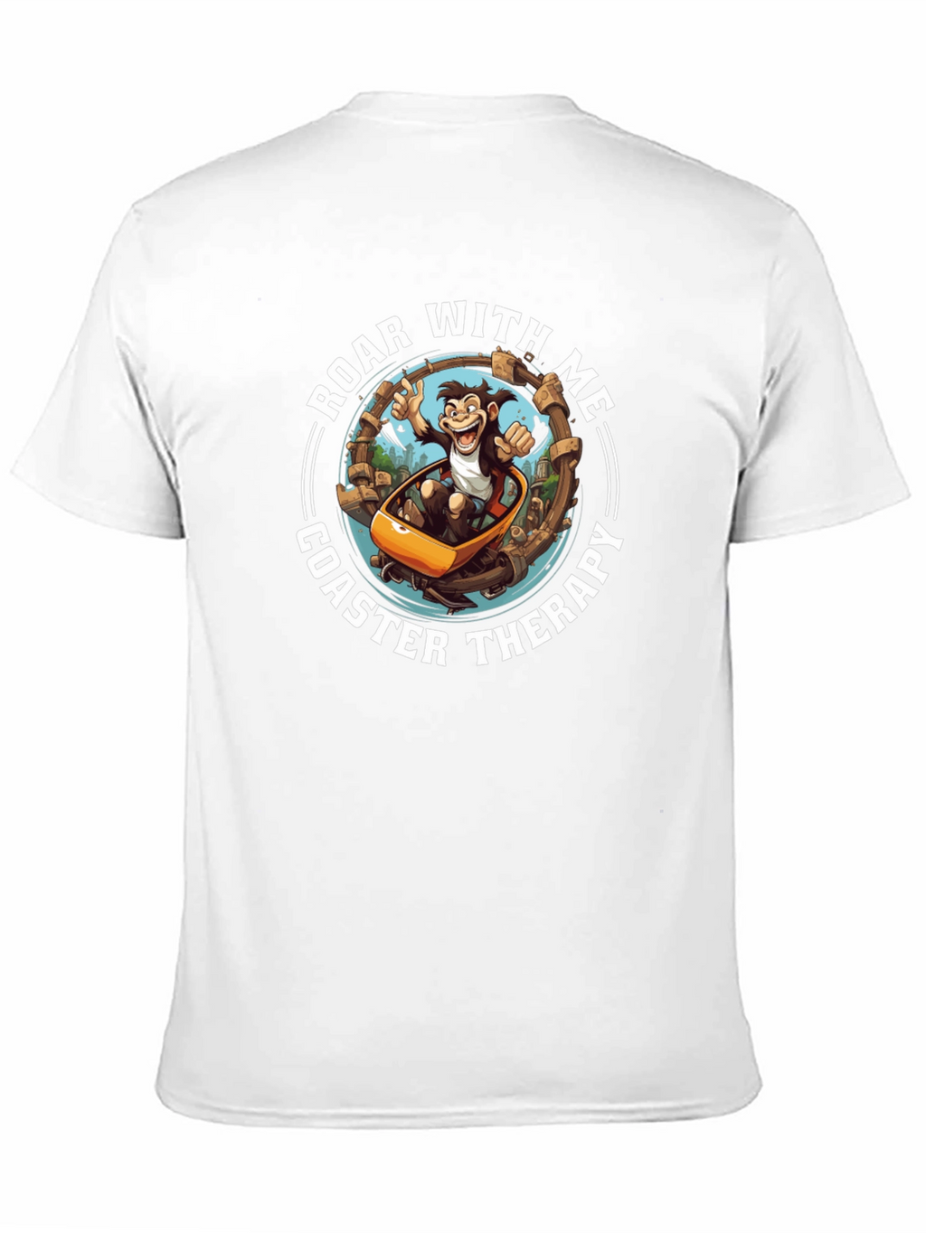Roar With Me Coaster Therapy T-Shirt