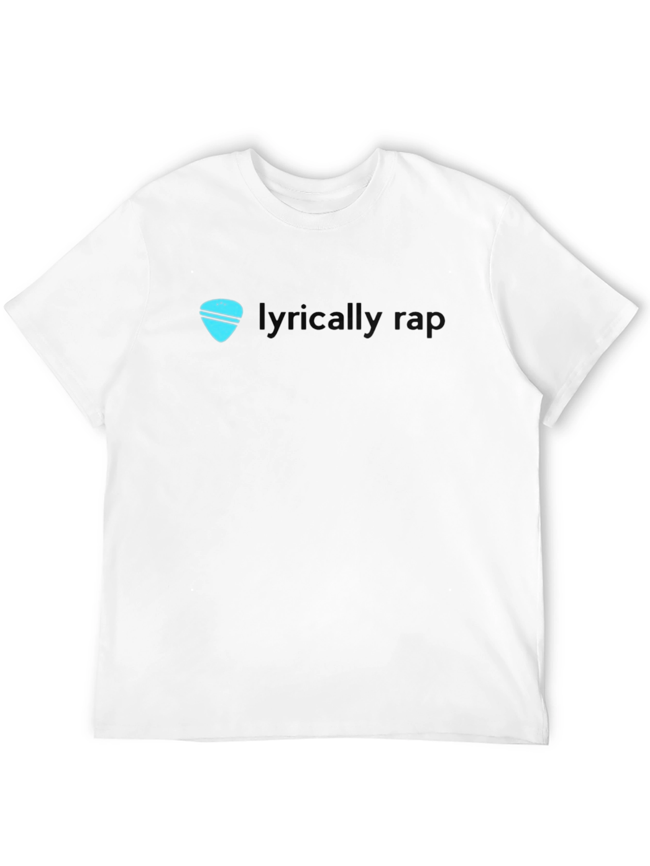 Lyrically Rap Graphic Tee - Cool Casual Black T-Shirt