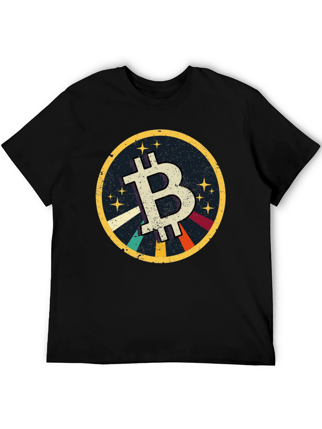 Bitcoin Retro Graphic Tee - Crypto Currency T-Shirt