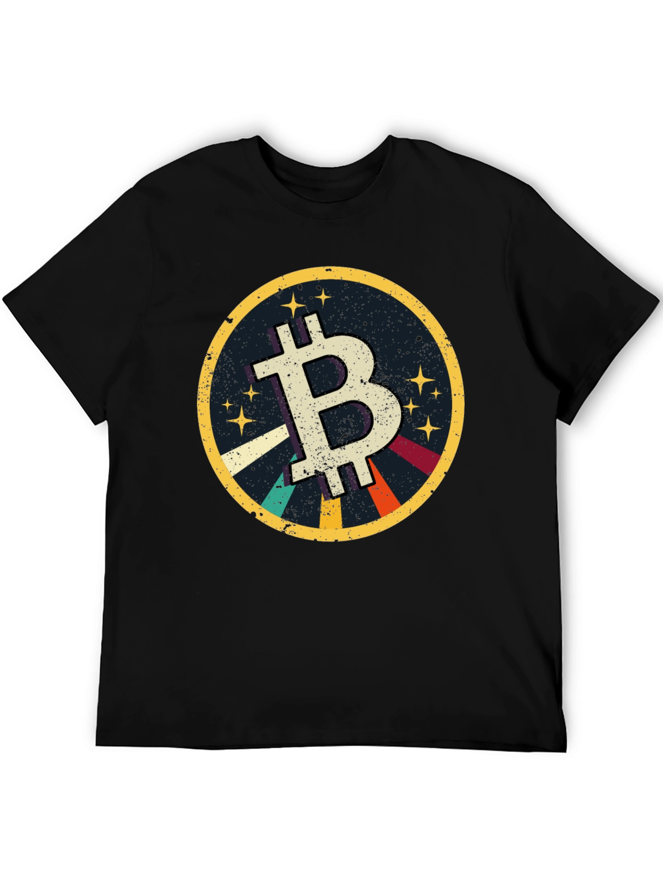 Bitcoin Retro Graphic Tee - Crypto Currency T-Shirt