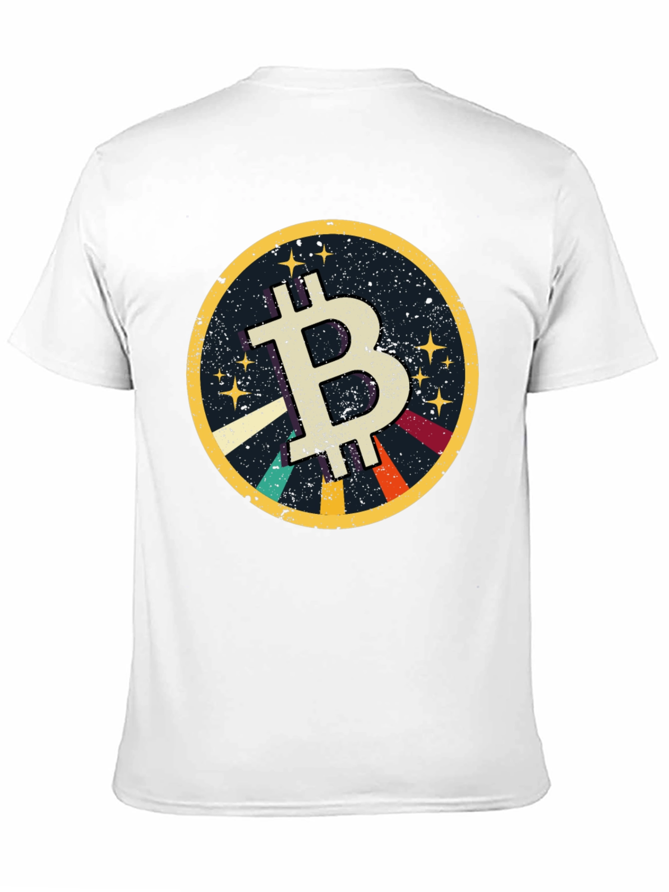 Bitcoin Retro Graphic Tee - Crypto Currency T-Shirt