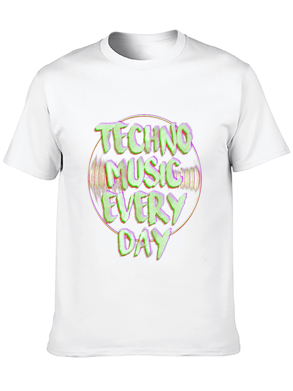 Techno Music Everyday Graphic Tee
