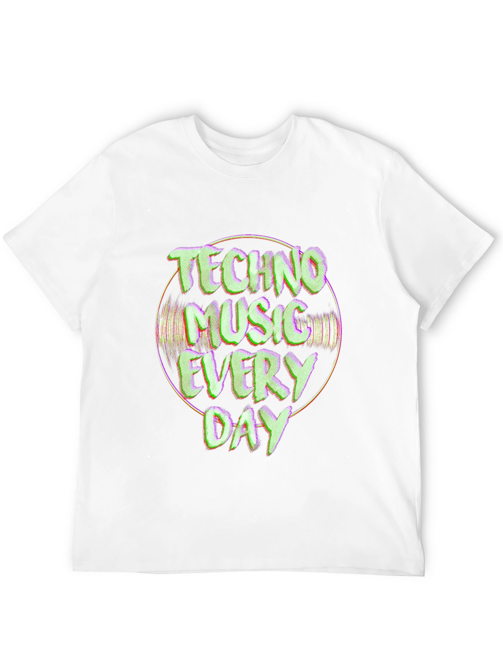 Techno Music Everyday Graphic Tee