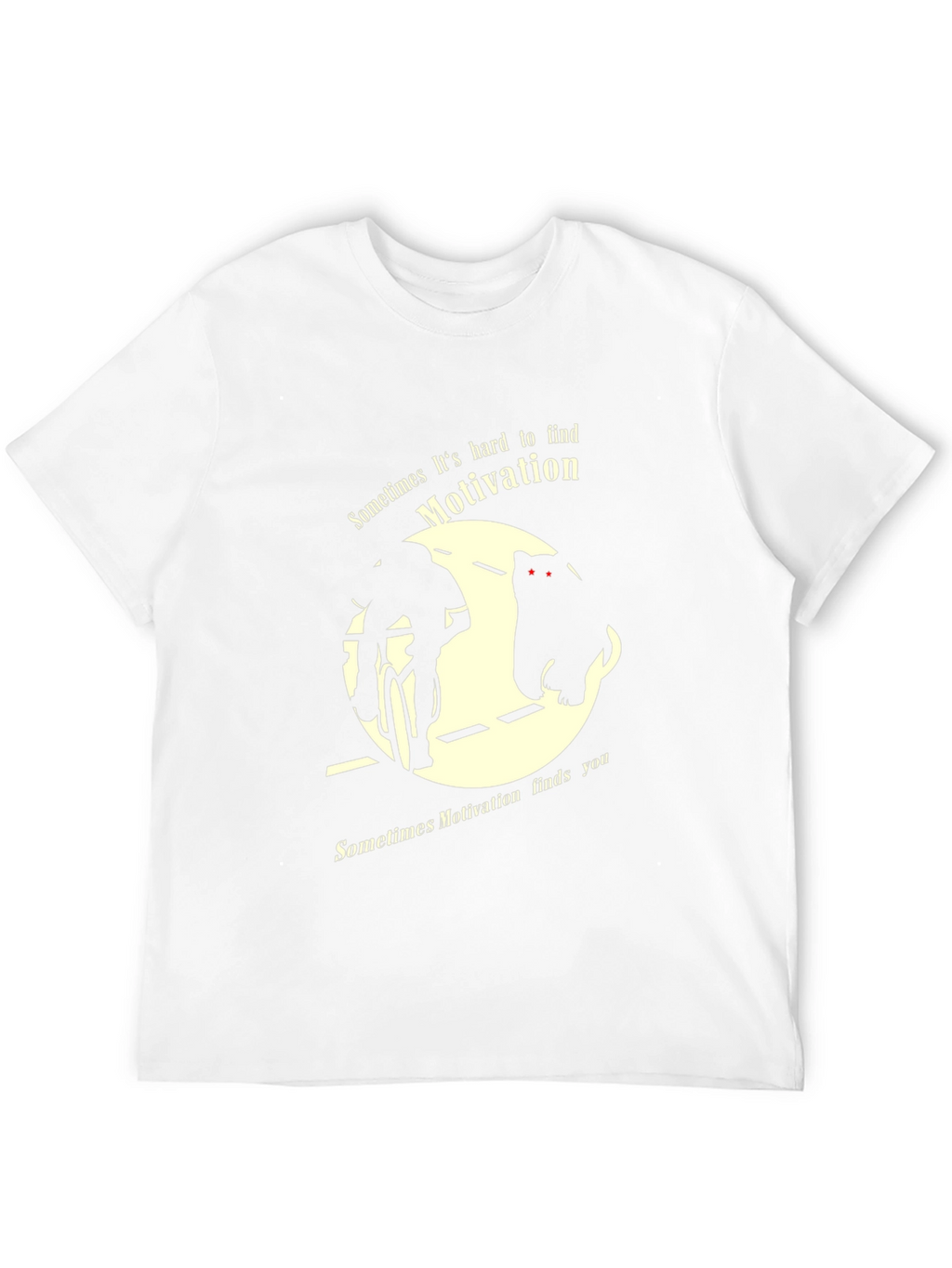 Motivational Cyclist Bear Graphic T-Shirt