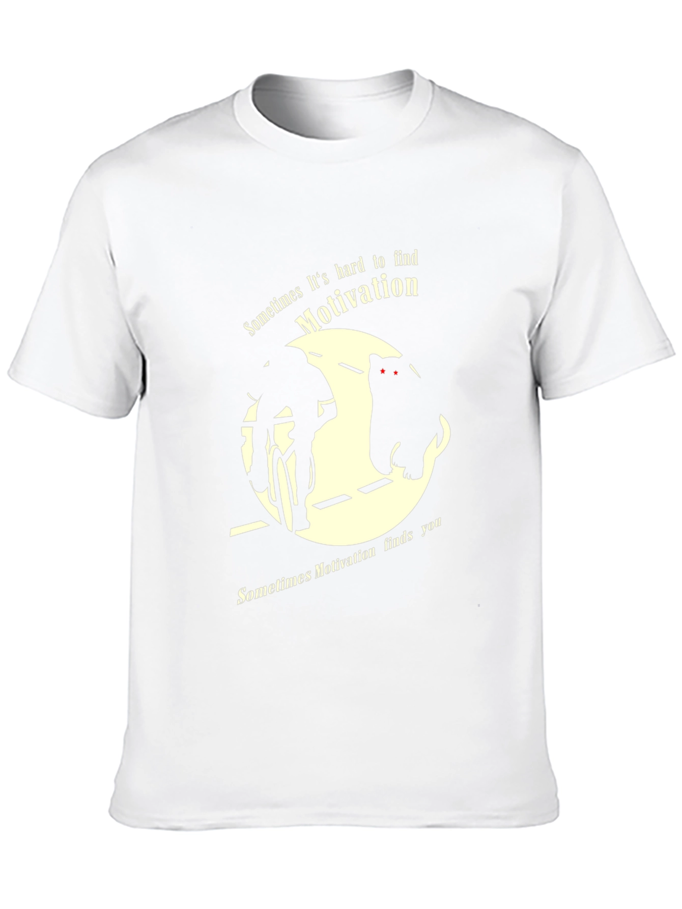 Motivational Cyclist Bear Graphic T-Shirt