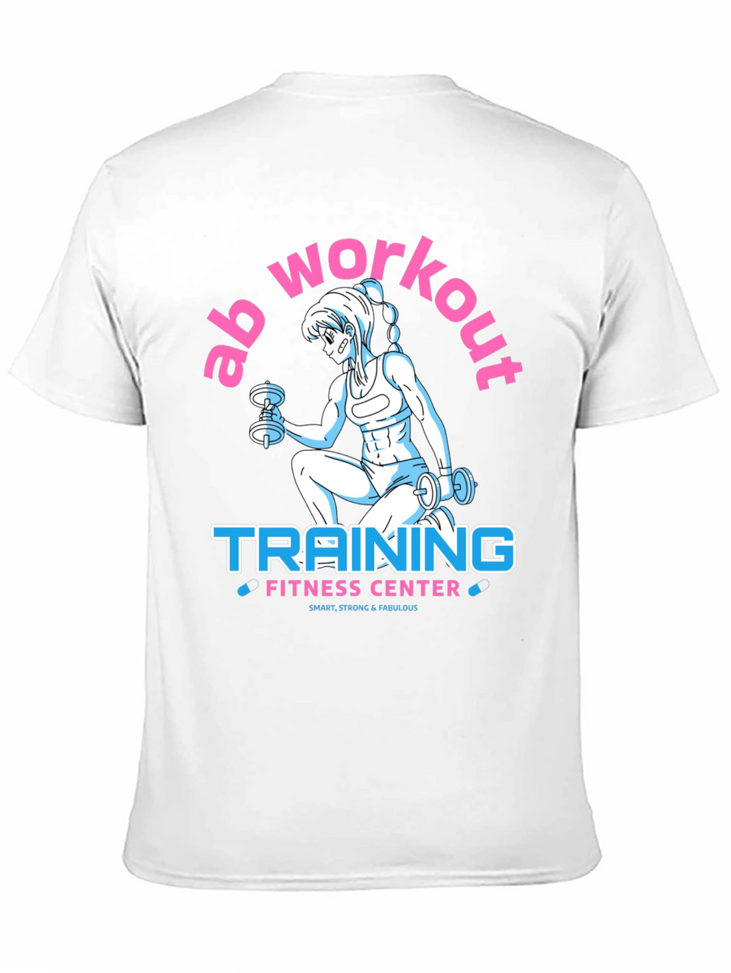 Ab Workout Training Fitness Center T-Shirt