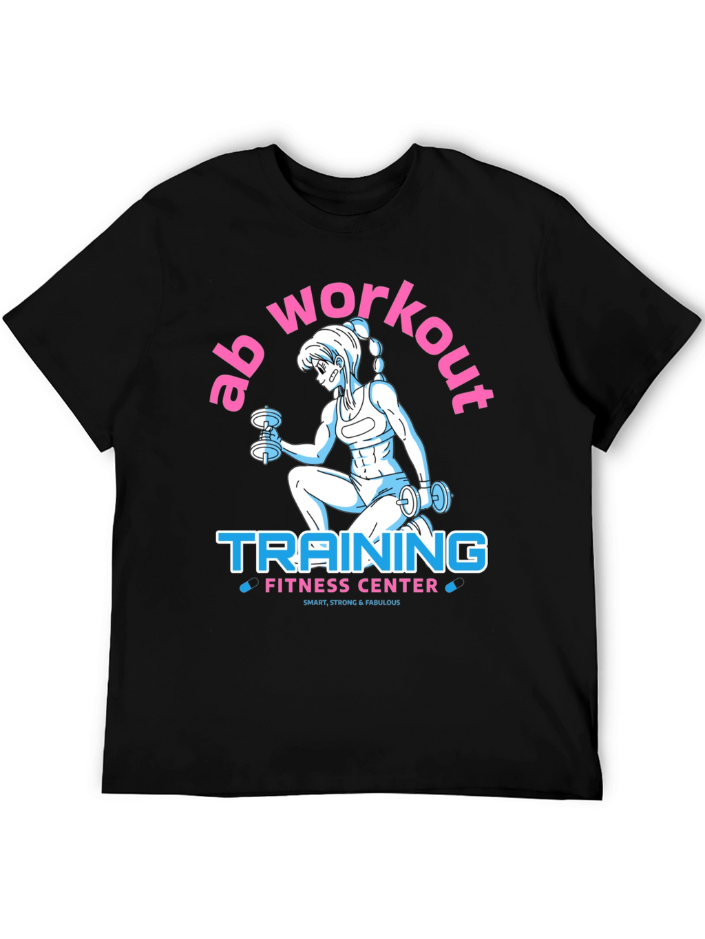 Ab Workout Training Fitness Center T-Shirt