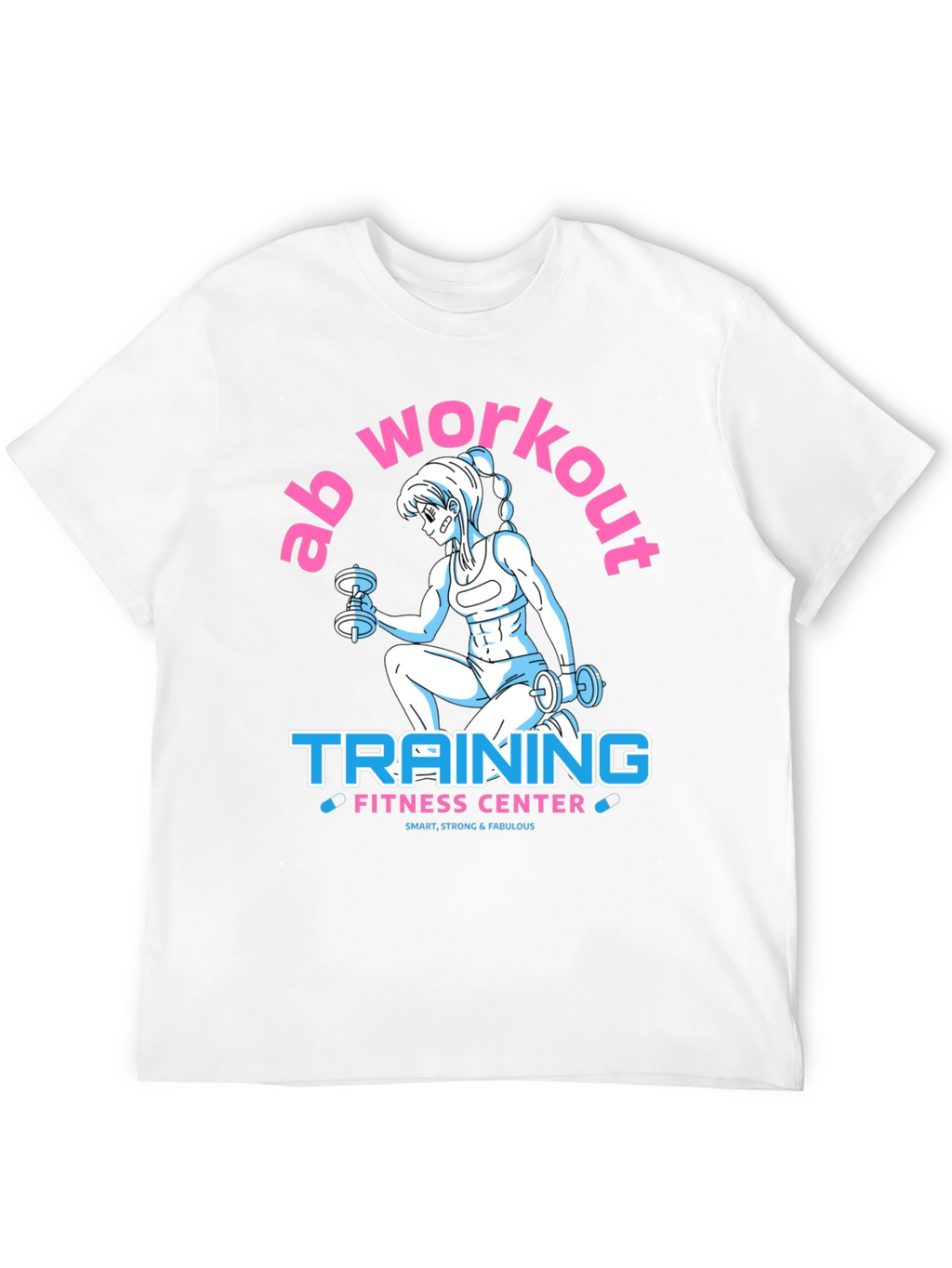 Ab Workout Training Fitness Center T-Shirt