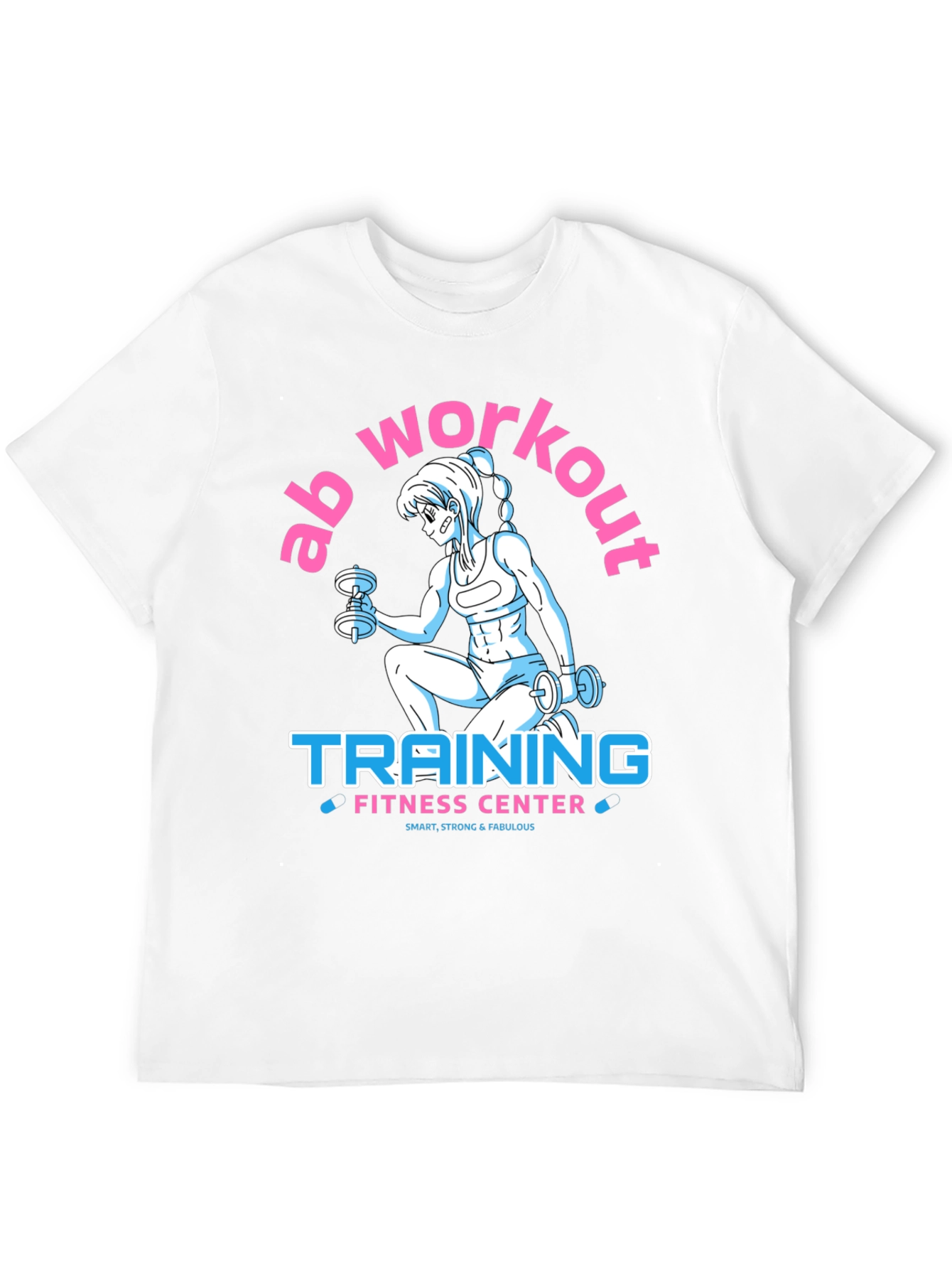 Ab Workout Training Fitness Center T-Shirt