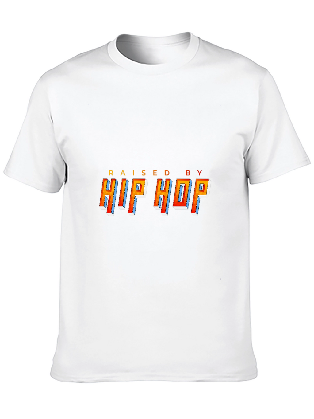 Raised By Hip Hop Black Graphic Tee