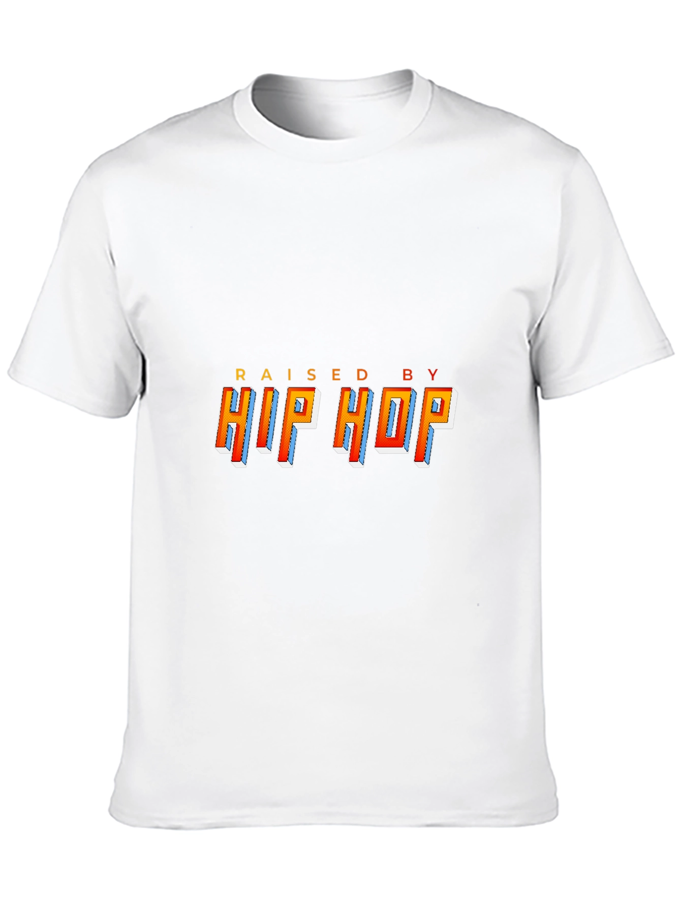 Raised By Hip Hop Black Graphic Tee