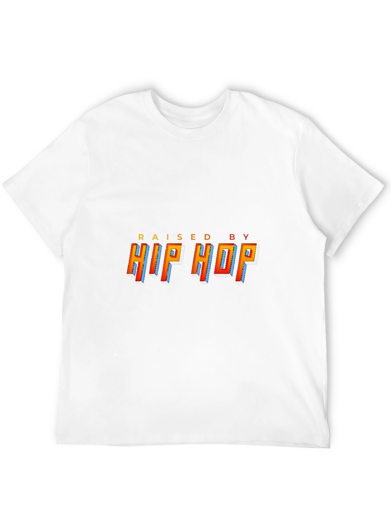 Raised By Hip Hop Black Graphic Tee