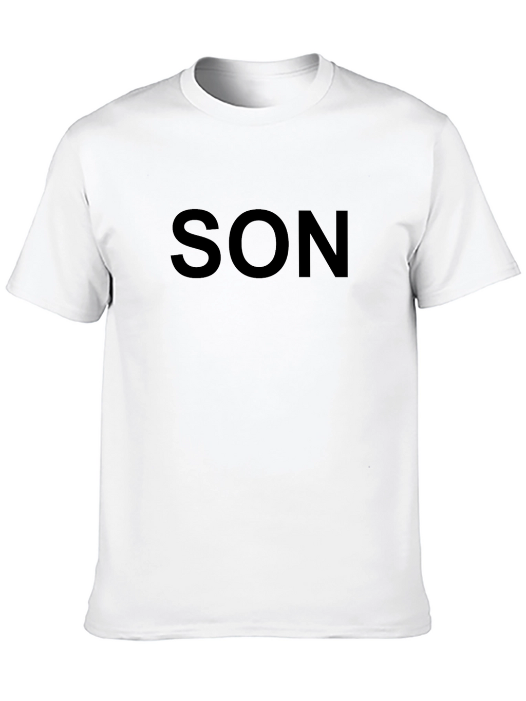 Mens Black SON Graphic T-Shirt