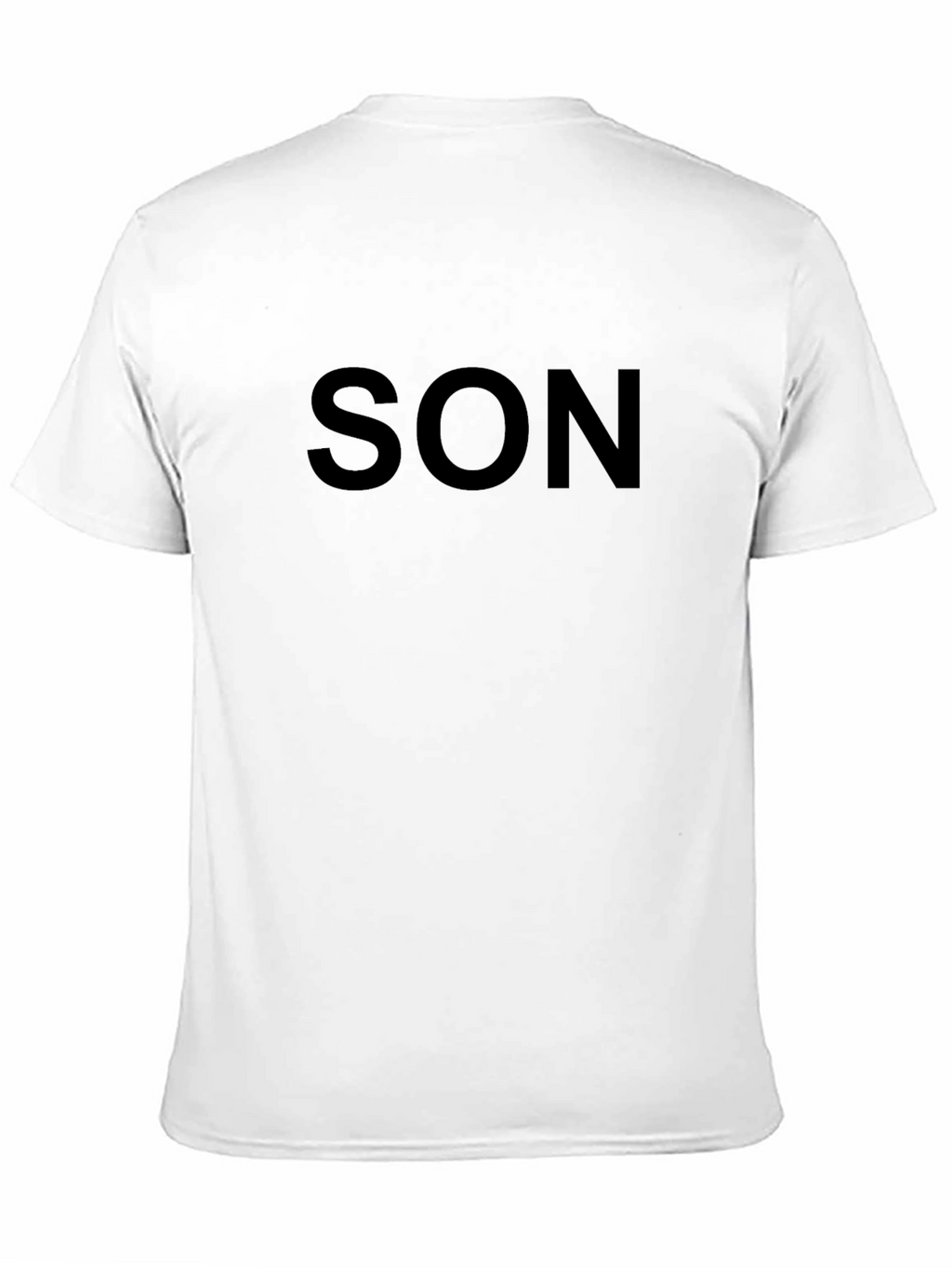 Mens Black SON Graphic T-Shirt