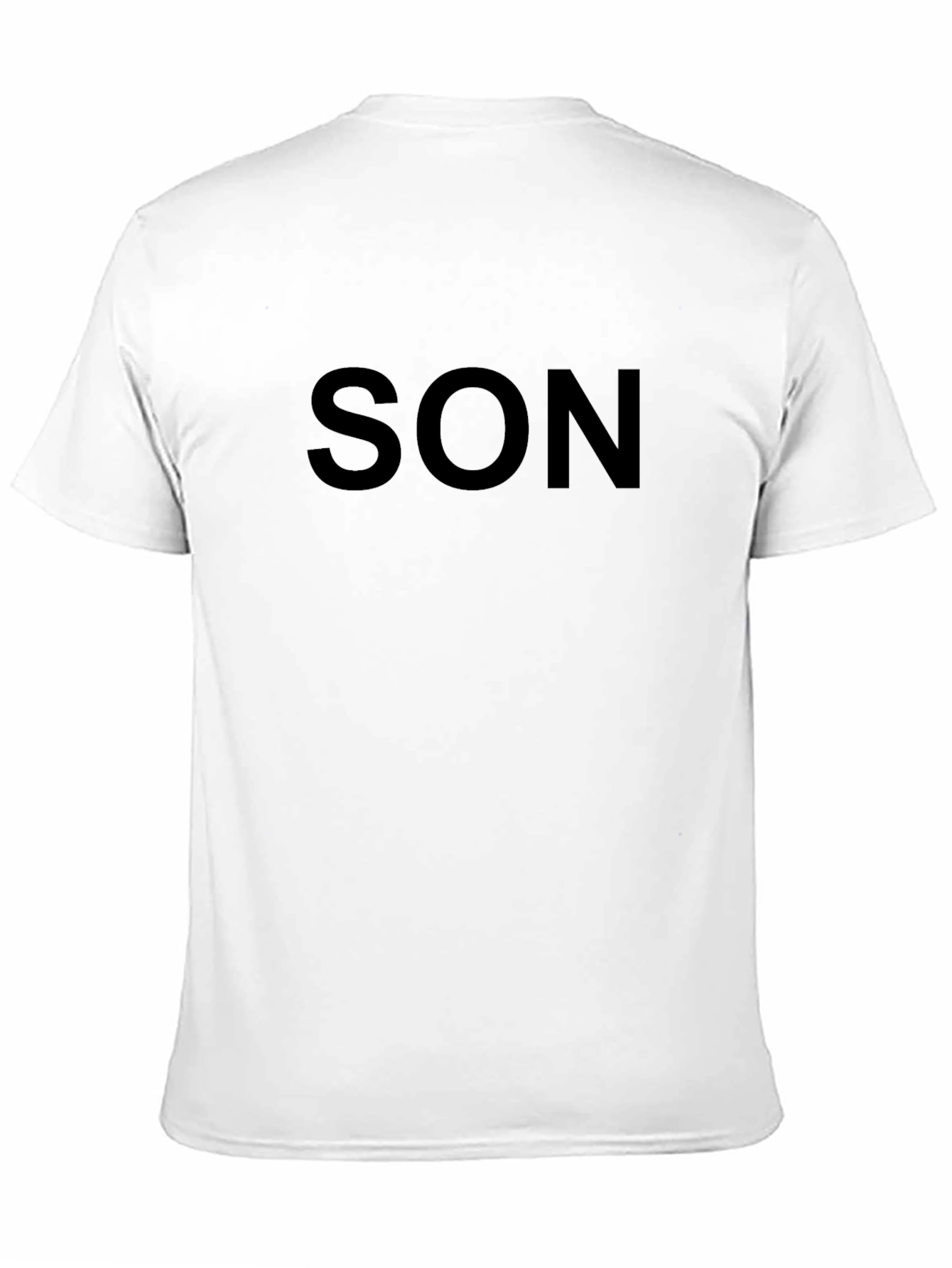 Mens Black SON Graphic T-Shirt