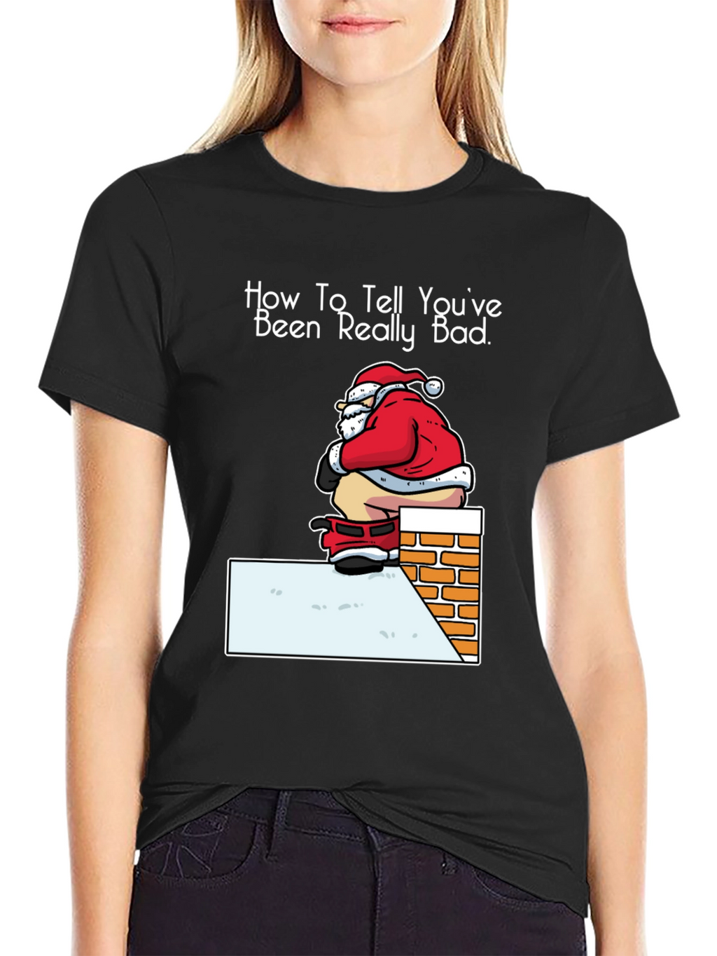 Funny Santa Christmas T-Shirt - Been Really Bad