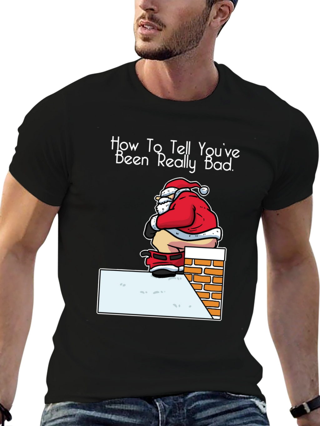 Funny Santa Christmas T-Shirt - Been Really Bad