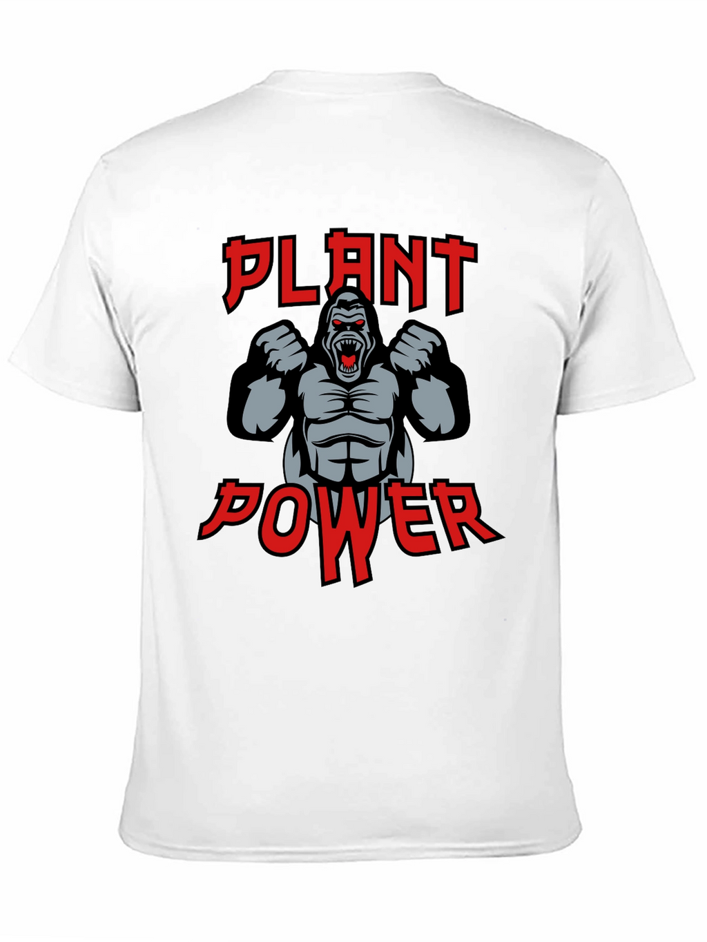 Plant Power Gorilla Graphic T-Shirt