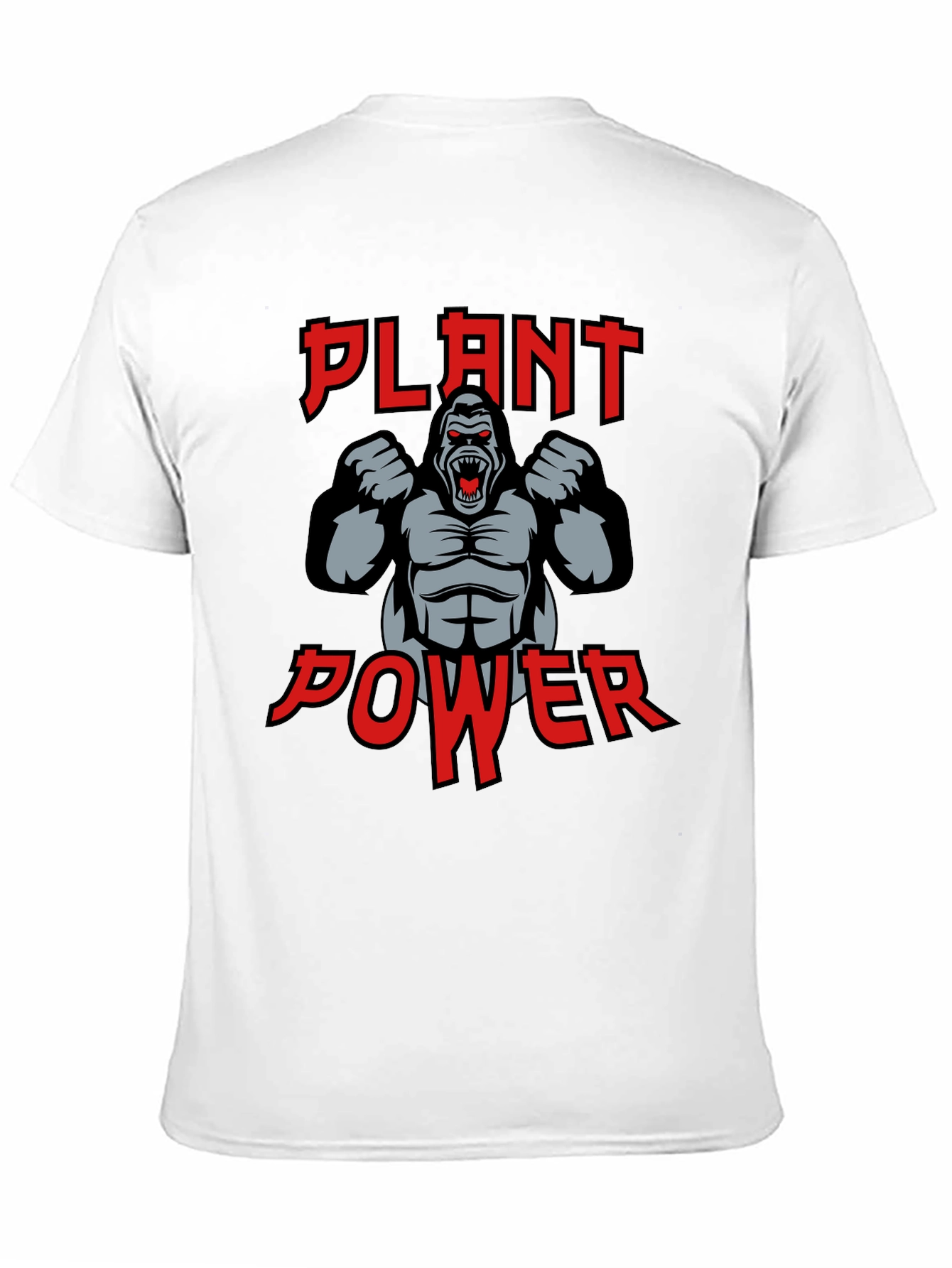 Plant Power Gorilla Graphic T-Shirt