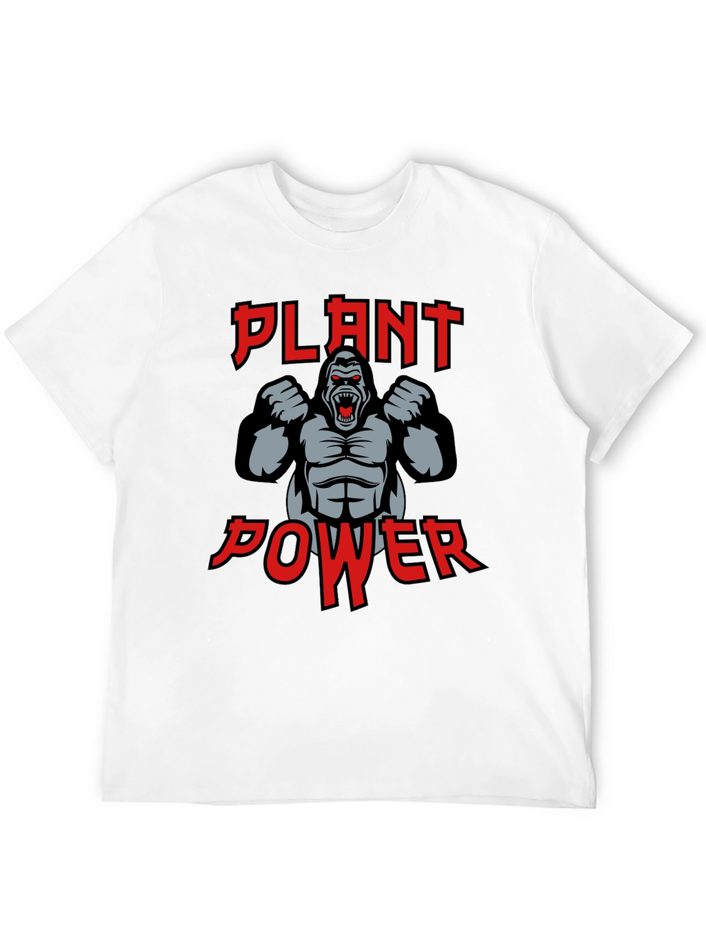 Plant Power Gorilla Graphic T-Shirt